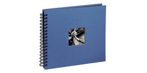 [90016593 1163415] Hama Fotoalbum Fine Art 28 x 24 cm Hellblau, 50 schwarze Seiten