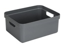 Sigma Home Aufbewahrungsbox 24 l Anthrazit