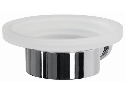 [90001646 973071] spirella Seifenschale Milo Silber/Weiss