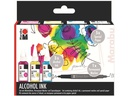 Marabu Alkoholtinte Ink Set FLOWERS, 3 Stück