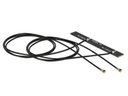 Delock WLAN-Antenne 2 x MHF 4L, 500 mm MHF 4L 5 dBi Rundstrahl