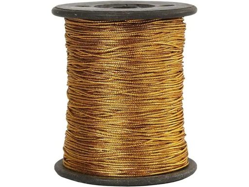 [90016881 711515] Creativ Company Anhängerband 0.5 mm x 100 m, Gold