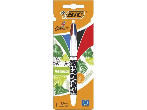 [90017007 912321] BIC Mehrfarbenkugelschreiber 4 Colours Velours