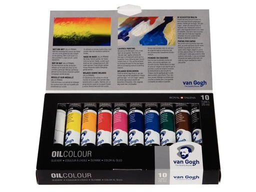 [90001684 995778] Van Gogh Ölfarbe Basic-Set, 20 ml, Mehrfarbig