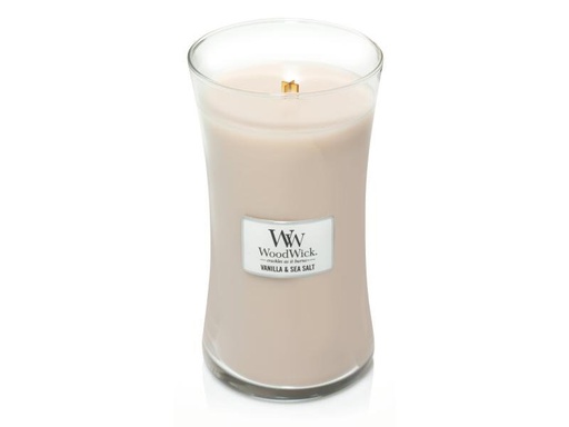 [90017160 1005056] Woodwick Duftkerze Vanilla &amp; Sea Salt Large Jar