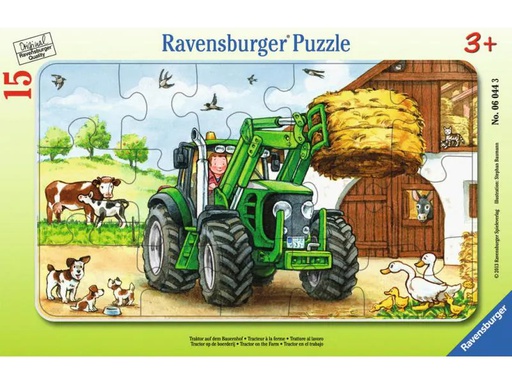 [90017214 640731] Ravensburger Puzzle Traktor auf dem Bauernhof