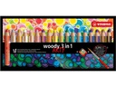 STABILO Farbstifte woody 3in1 Arty 18er Etui