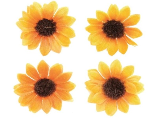 [90017670 1115496] Glorex Streudeko Sonnenblumen, 15 Stück