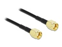 Delock Antennenkabel LMR/CFD100 RP-SMA zu RP-SMA, 5 m