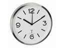 TFA Dostmann Funk-Wanduhr Weiss