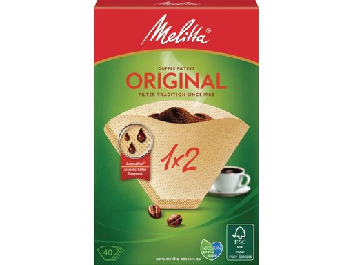 [90017747 214342] Melitta Filtertüte Original 1x2 40 Stück