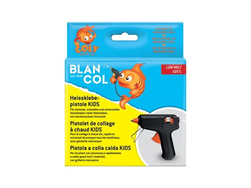 [90017849 1033441] Blancol Heissklebepistole KIDS 1 Stück, Schwarz, Orange