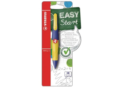 [90017860 576065] STABILO Minenbleistift EASYergo 1.4 Rechts, Violett/ Gelb