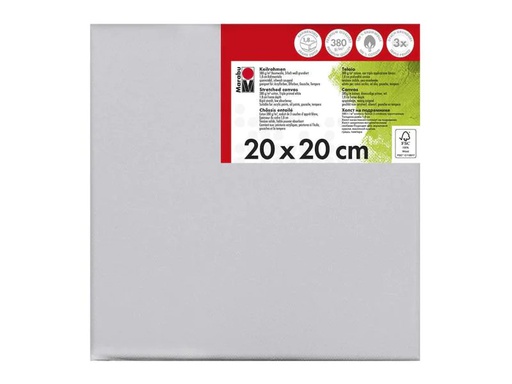 [90017931 556285] Marabu Keilrahmen 20 x 20 x 1.8 cm