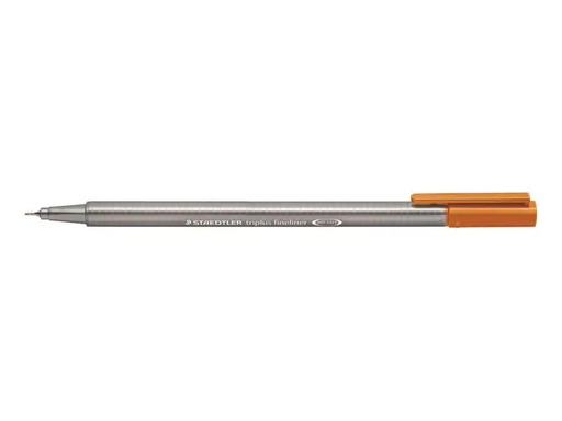 [90018008 914671] Staedtler Fineliner Triplus 334 0.3 mm, Braun
