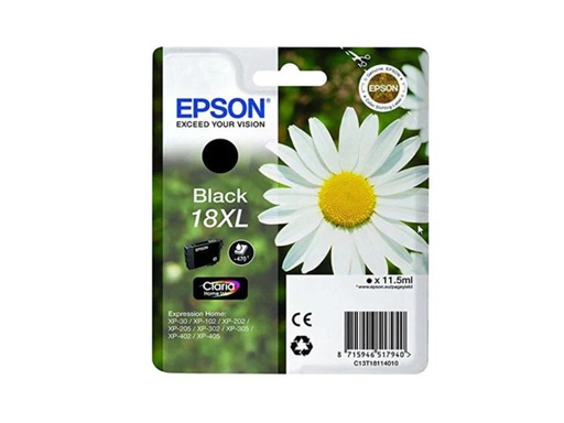 [90018030 629849] Epson Tinte T18114012 Black