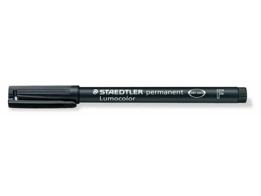 [90018053 914769] Staedtler Folienstift Lumocolor 318 F Schwarz, permanent