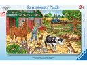 Ravensburger Puzzle Glückliches Bauernhofleben
