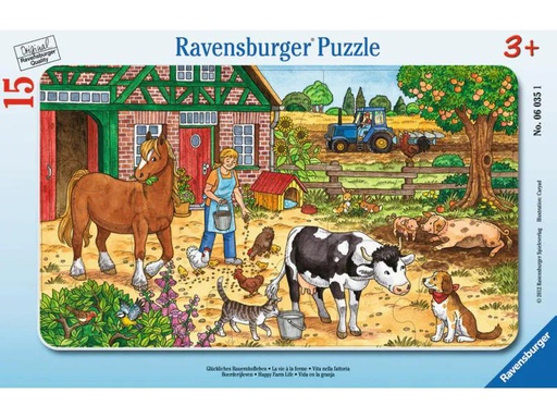[90018227 640729] Ravensburger Puzzle Glückliches Bauernhofleben