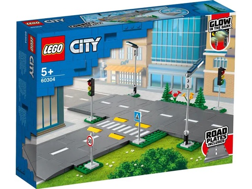 [90018352 1135809] LEGO® City Strassenkreuzung mit Ampeln 60304