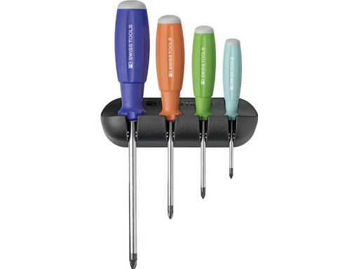 [90018417 452056] PB Swiss Tools Schraubenzieher-Set PB 8243 RB 4-teilig PZ