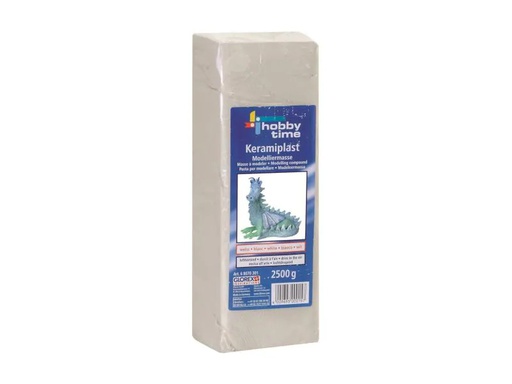[90001847 630844] Glorex Modelliermasse Keramiplast Alt Weiss