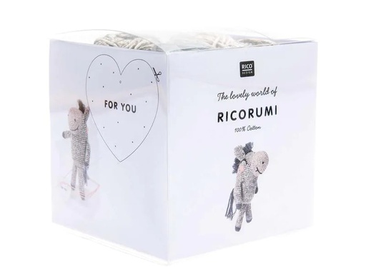 [90018830 1208416] Rico Design Häkelset Creative Ricorumi Esel