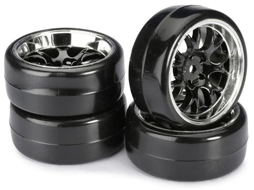 [90018920 291083] Absima Kompletträder Drift LP Profil B Wabe, 1:10, 4 Stück