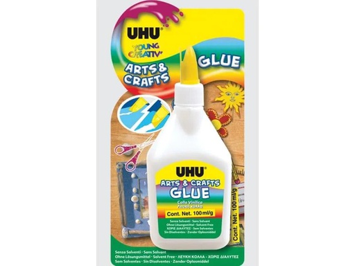[90018932 1108869] UHU Bastelkleber Arts &amp; Crafts 1 Stück, Weiss
