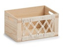 Zeller Present Aufbewahrungskiste Boho Beige