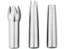 Kisag Edelstahltülle Set 3-teilig