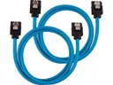 Corsair SATA3-Kabel Premium Set Blau 60 cm