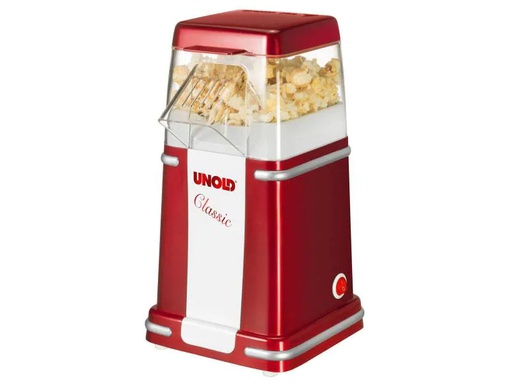 [90019243 304399] Unold Popcorn Maschine Classic Rot/Weiss