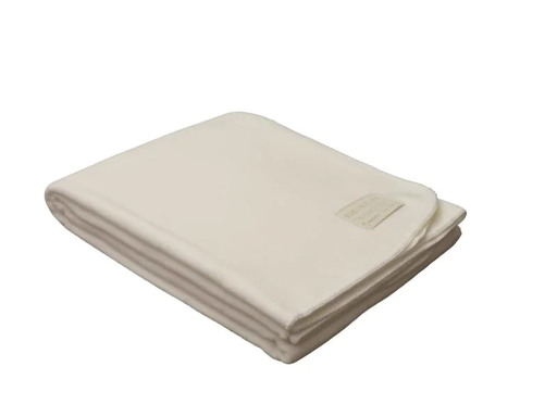 [90001926 1090616] Eskimo Decke Edelvelours Wollweiss, 150 x 200 cm