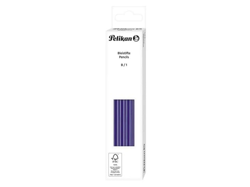 [90019666 889115] Pelikan Bleistift B, Blau, 12 Stück