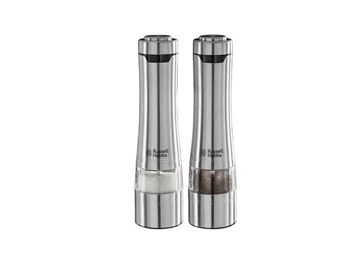 [90001946 485405] Russell Hobbs Salz- und Pfeffermühle 2 Stück, 23.3 cm, Silber