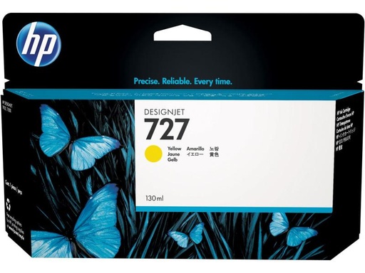 [90019928 365130] HP Tinte Nr. 727 (B3P21A) Yellow
