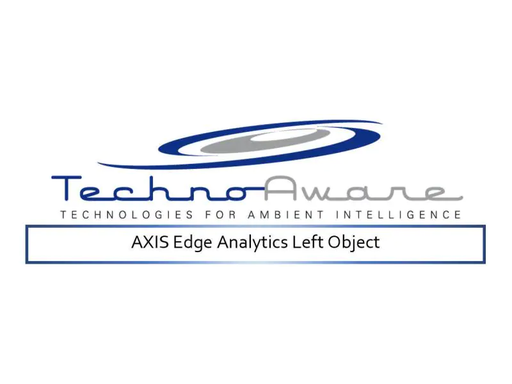 [90161696 586554] Technoaware Videoanalyse VTrack Left Object AXIS Edge