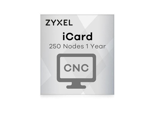 [90161948 484337] Zyxel Lizenz iCard Cloud Network Center 250 Nodes 1 Jahr