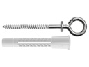 Tox-Dübel Hakendübel Pirat Lenny-O 6 x 41 mm 4 Stück