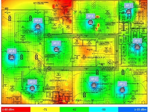 [90162375 1071246] Server&amp;Options WLAN Ausmessung über 10000m2