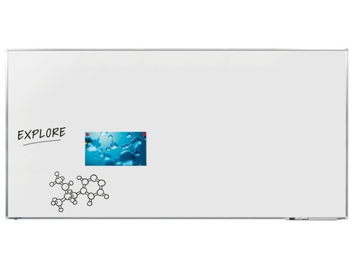 [90000179 918017] Legamaster Magnethaftendes Whiteboard Premium Plus 100 cm x 200 cm