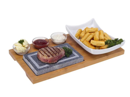 [90020366 268041] Nouvel Hot Stone Platte 6-teilig