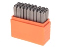 ImpressArt Prägestempel Set 3 mm Grossbuchstaben, 27 Stück