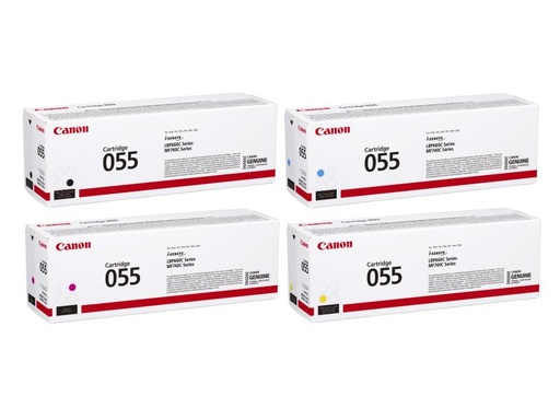 [90168205 913033] Canon Toner 055 Black/Cyan/Magenta/Yellow