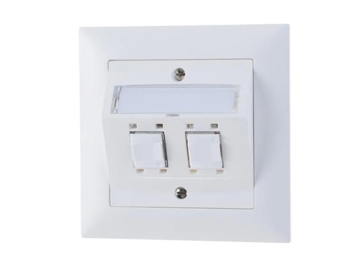 [90168281 796214] Feller EDIZIOdue Netzwerkdose UP 2x RJ45 Kat. 5e geschirmt