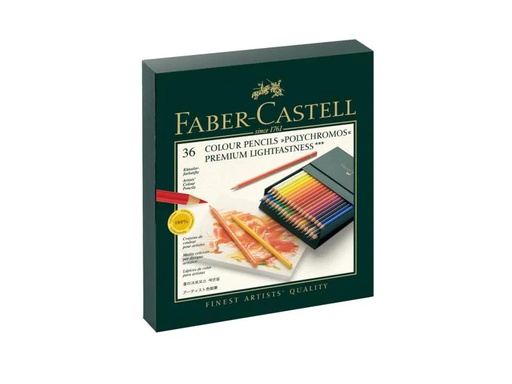 [90020669 847309] Faber-Castell Farbstifte Polychromos 36er Studio Box