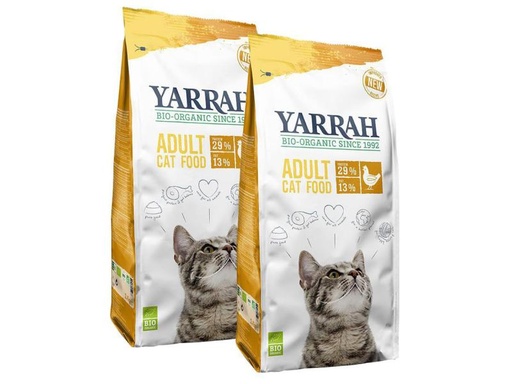 [90168605 986314] Yarrah Bio-Trockenfutter Adult Huhn 2 x 2.4 kg