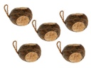 Eric Schweizer Wintervogelfutter Coconut, 5 x 500 g