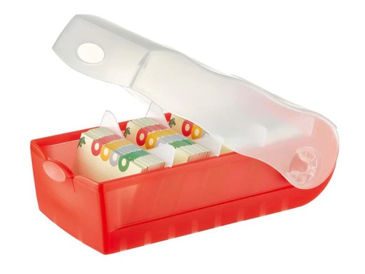[90168786 1014599] HAN Karteibox Croco A8 Rot